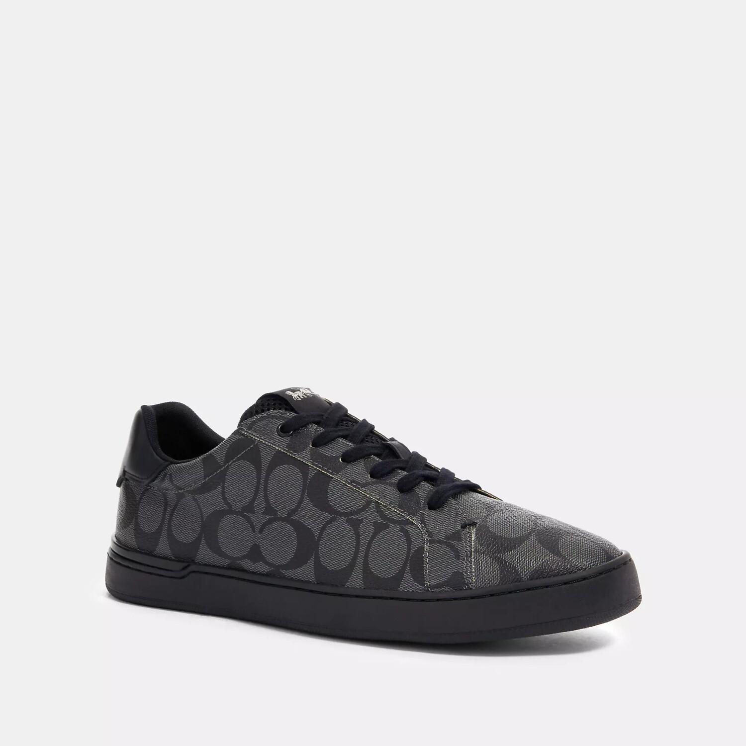 

Низкие кеды Coach Outlet с зажимом, цвет Charcoal/Black