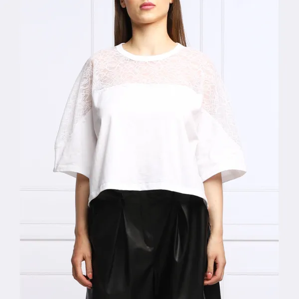 

Укороченная блузка Red Valentino, белый