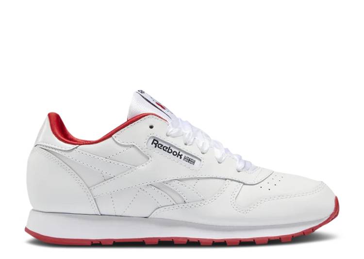 reebok classic metallic red