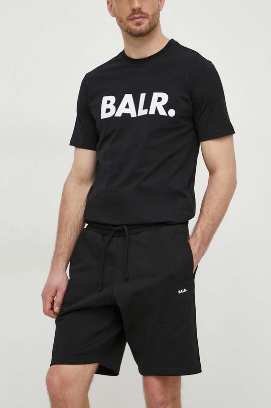 

Хлопковые шорты BALR., черный