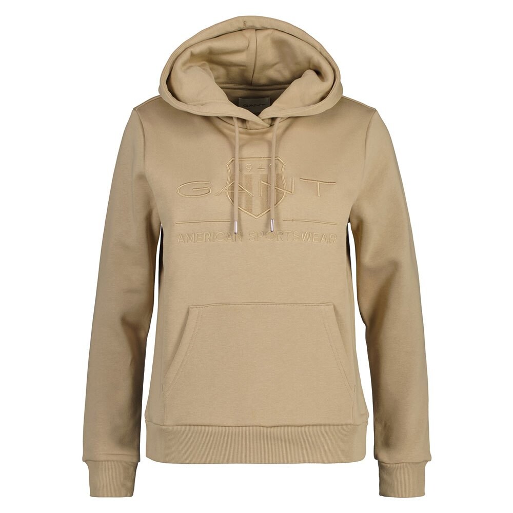 

Худи Gant Reg Tonal Shield, зеленый