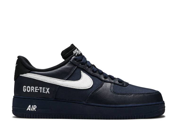 Кроссовки Nike GORE-TEX X AIR FORCE 1 LOW 'NAVY', кроссовки nike undercover x air force 1 low sp gore tex black черный