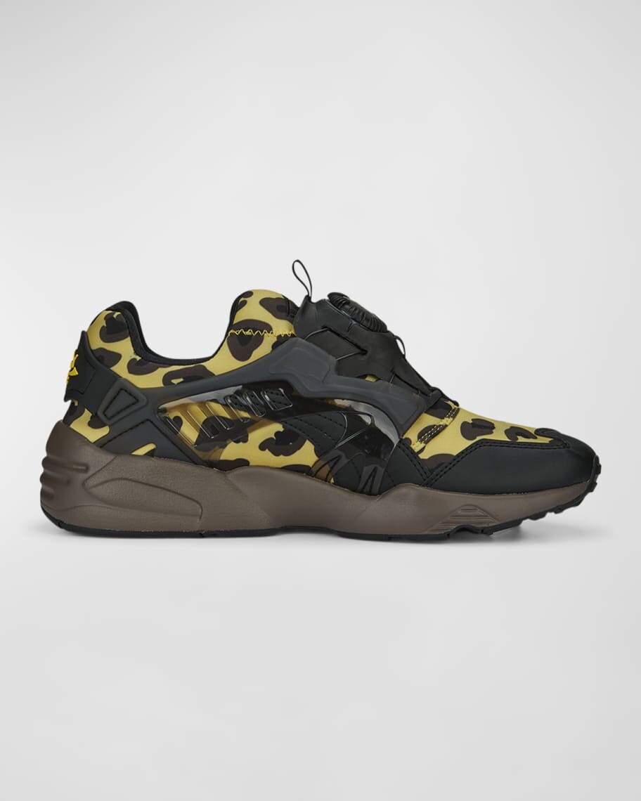 

Мужские низкие кроссовки Disc Blaze с леопардовым принтом Puma