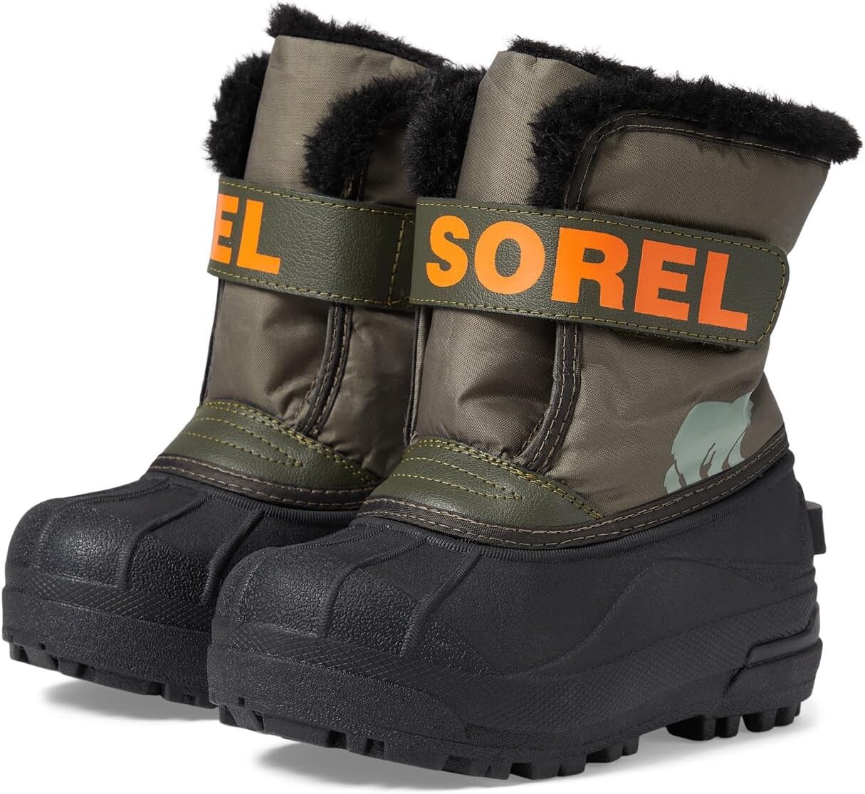

Ботинки SOREL Kids Snow Commander, цвет Stone Green/Alpine Tundra