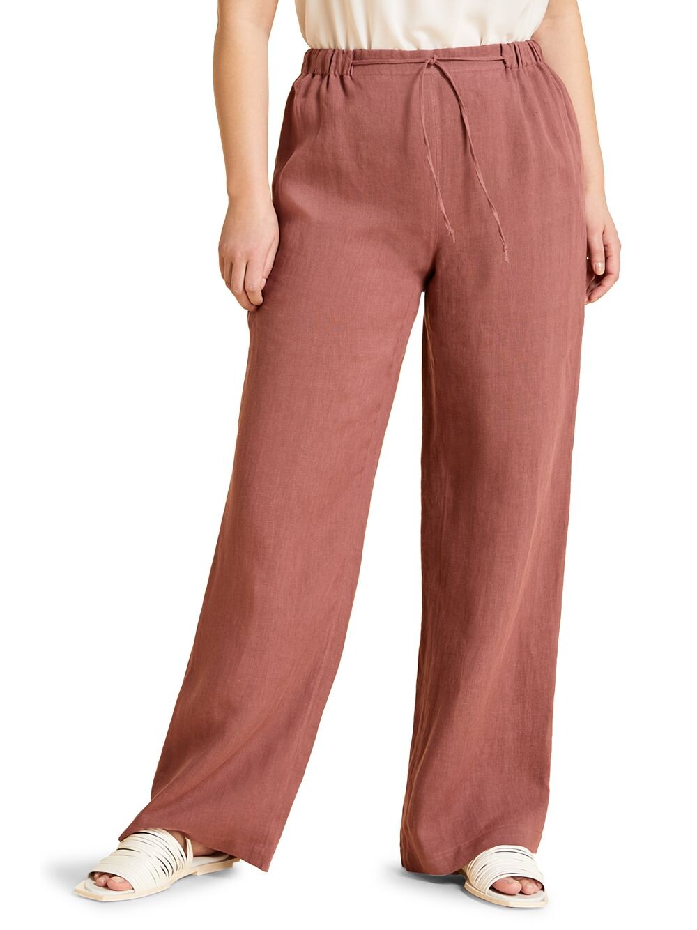 

Брюки прямого кроя Recanati Marina Rinaldi, Plus Size, Коричневый