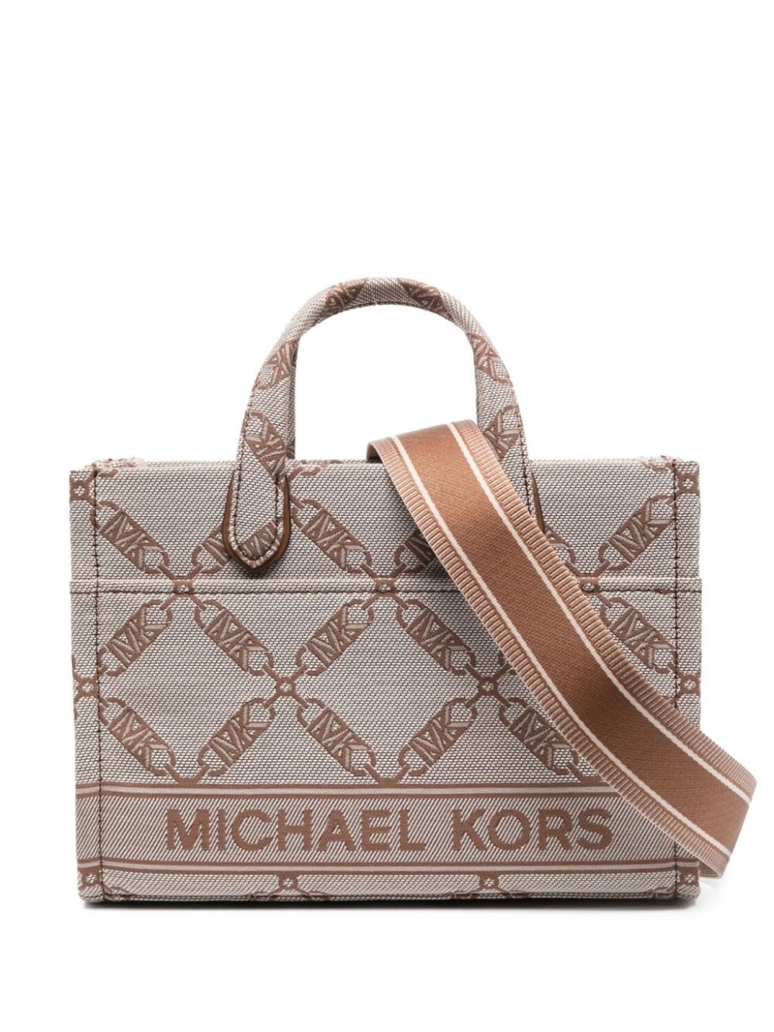 

Michael Kors жаккардовая сумка-тоут Gigi, коричневый