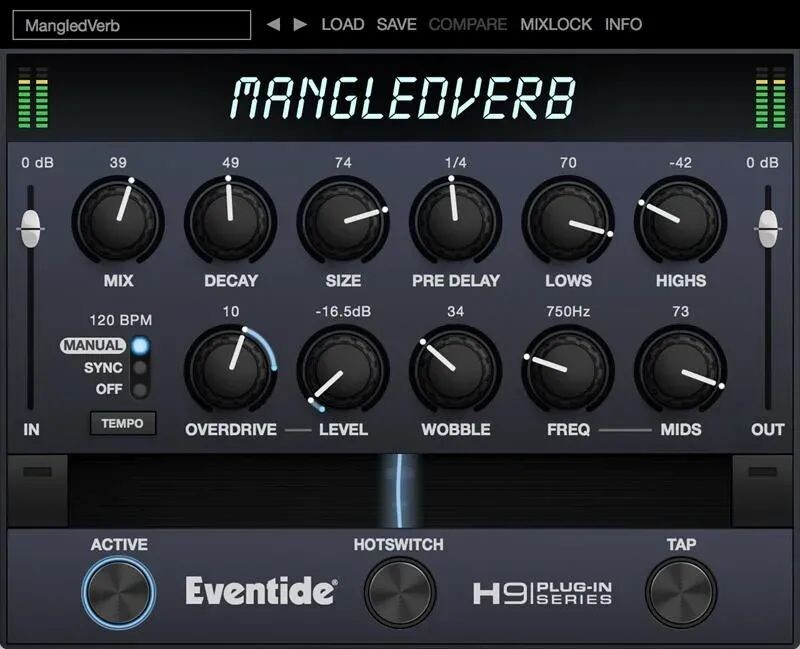 

Плагин Eventide MangledVerb Reverb + Distortion — академическая версия