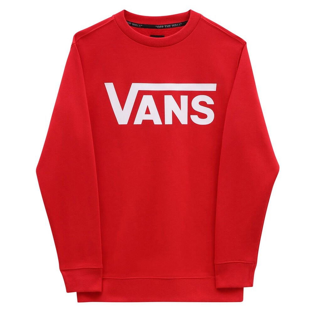 

Футболка с длинным рукавом Vans Classic Crew, красный