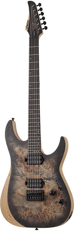 

Электрогитара Schecter Reaper-6 Six-String Electric Guitar - Charcoal Burst