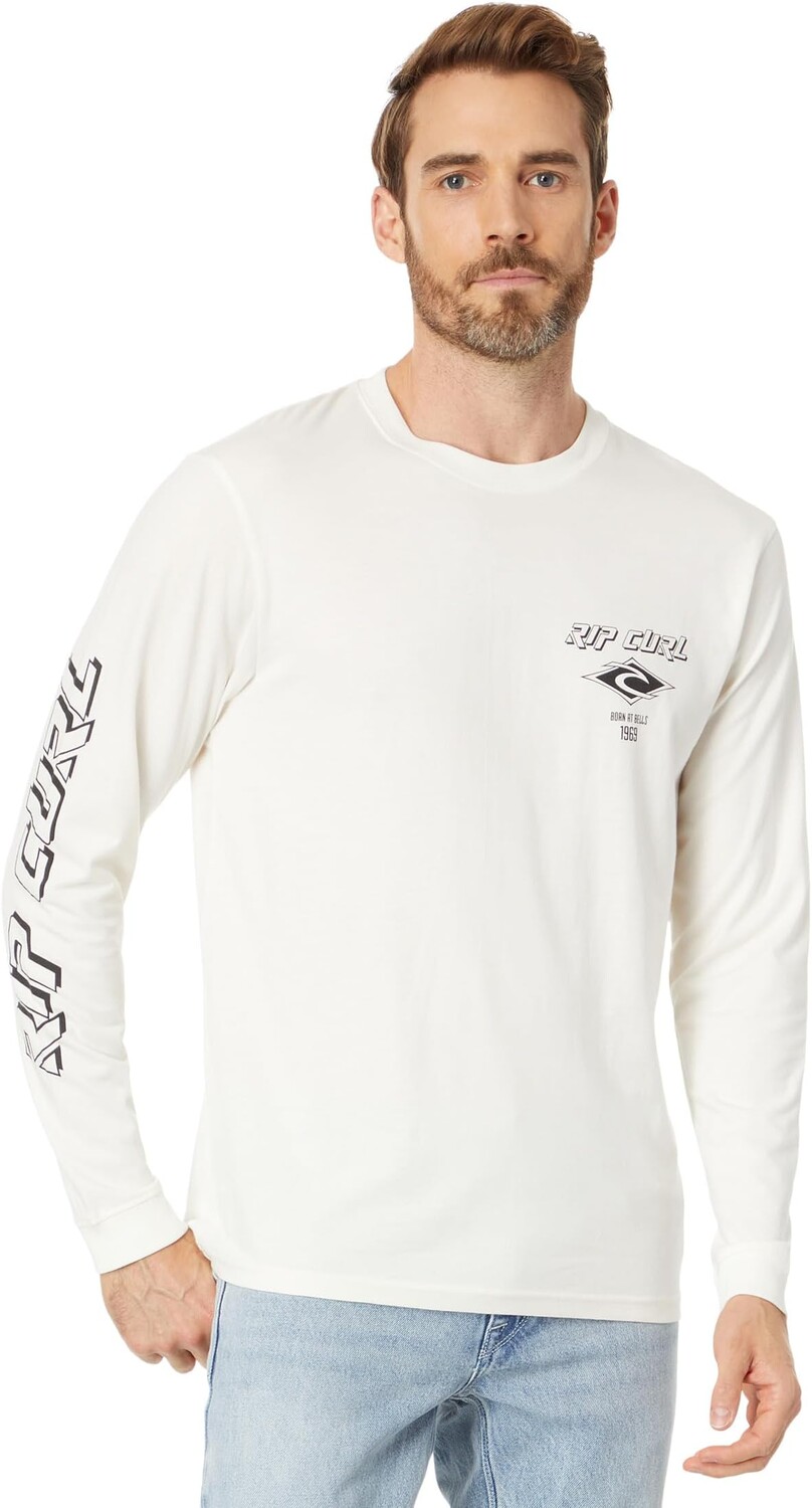 

Футболка с длинным рукавом Fade Out Icon Rip Curl, цвет Bone 1