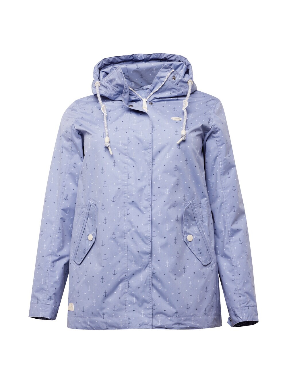 

Межсезонная куртка Ragwear Plus LENCA MARINA, морской синий/небесно-голубой