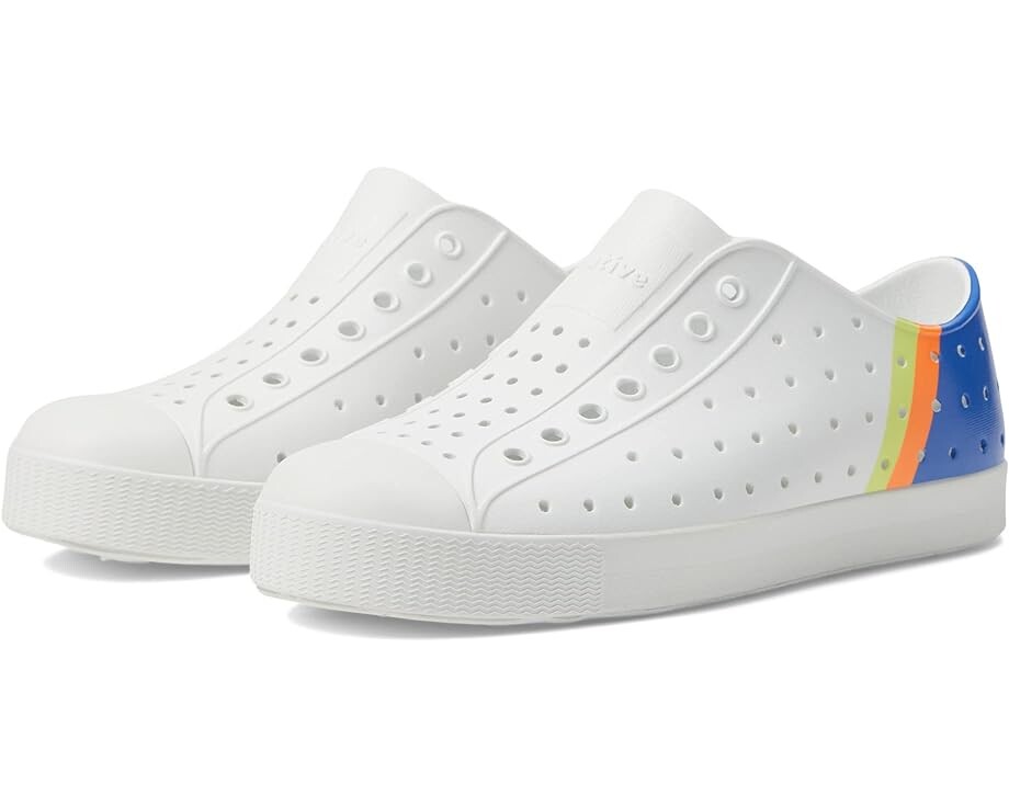 

Кроссовки Native Shoes Jefferson Sugarlite Block, цвет Shell White/Shell White/UV City Celery Block