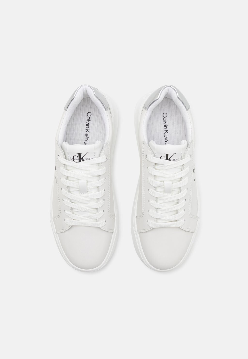 

Кроссовки Chunky Cupsole Laceup Calvin Klein, белый