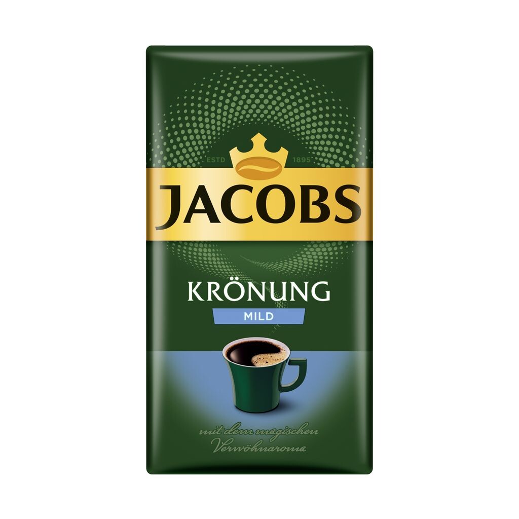 

Кофе с фильтром Jacobs Krönung мягкий | земля | 500г