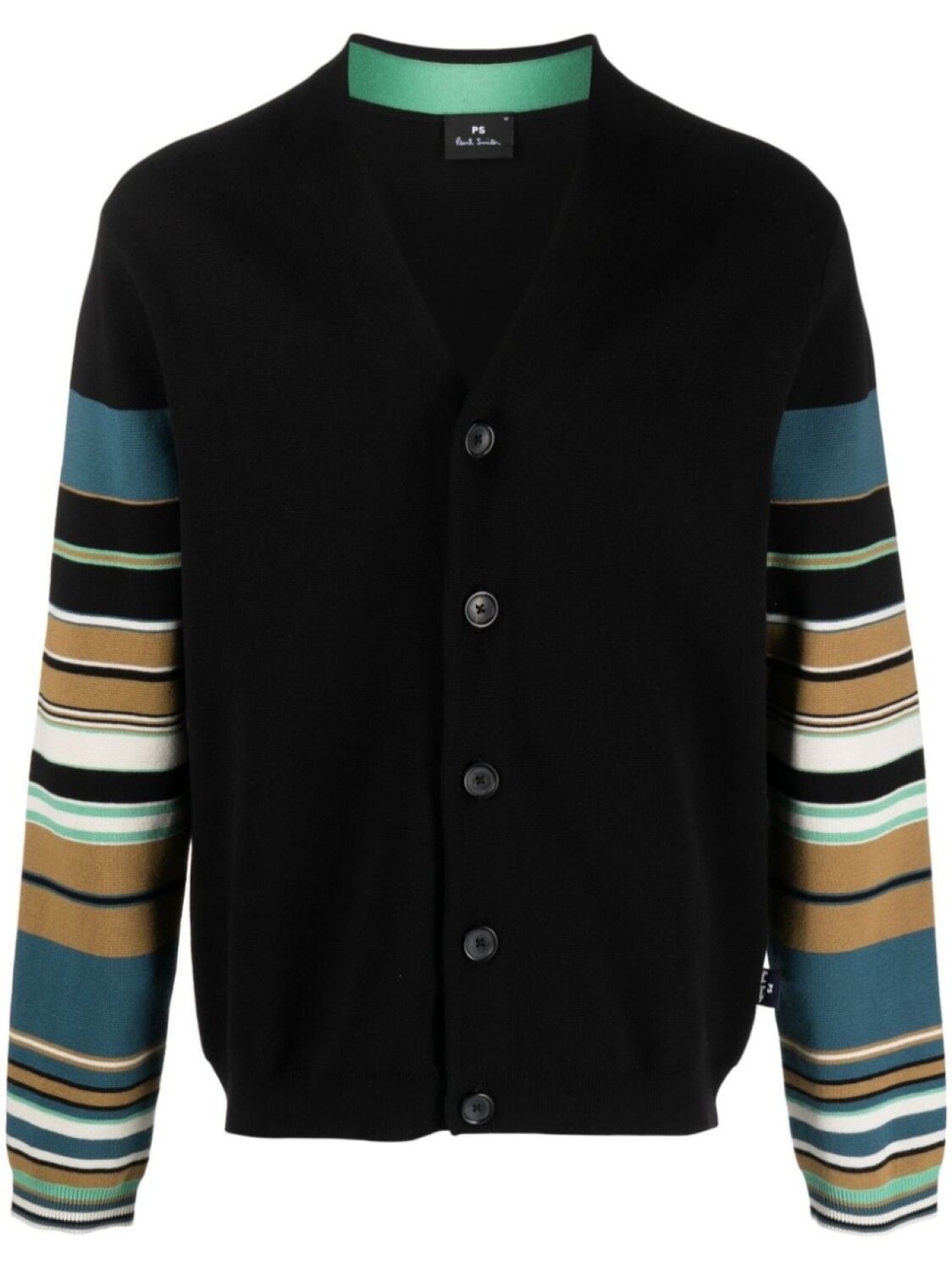 

PS Paul Smith кардиган в полоску, черный