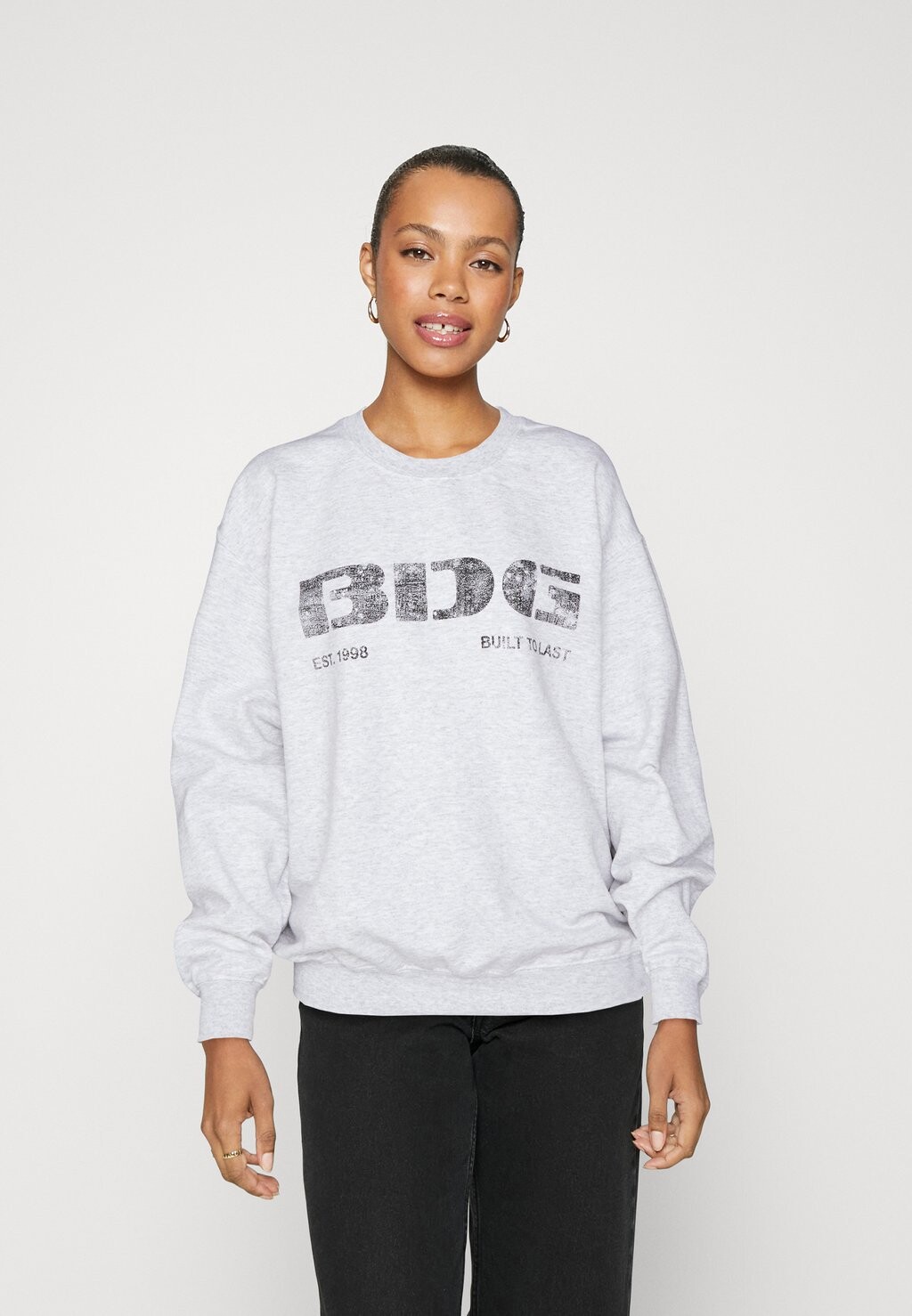 

Свитшот BDG Urban Outfitters, серый меланжевый