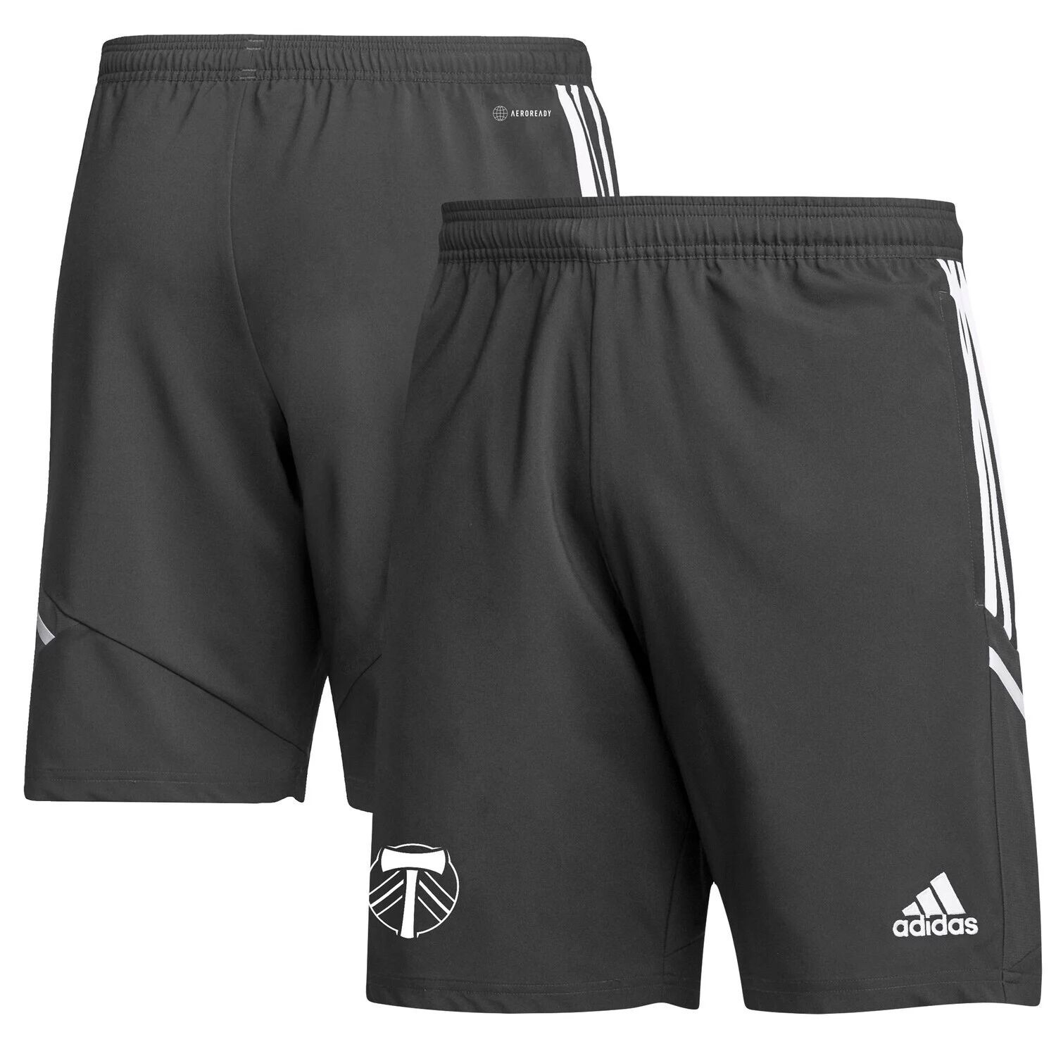 

Мужские черные шорты Portland Timbers Downtime AEROREADY adidas