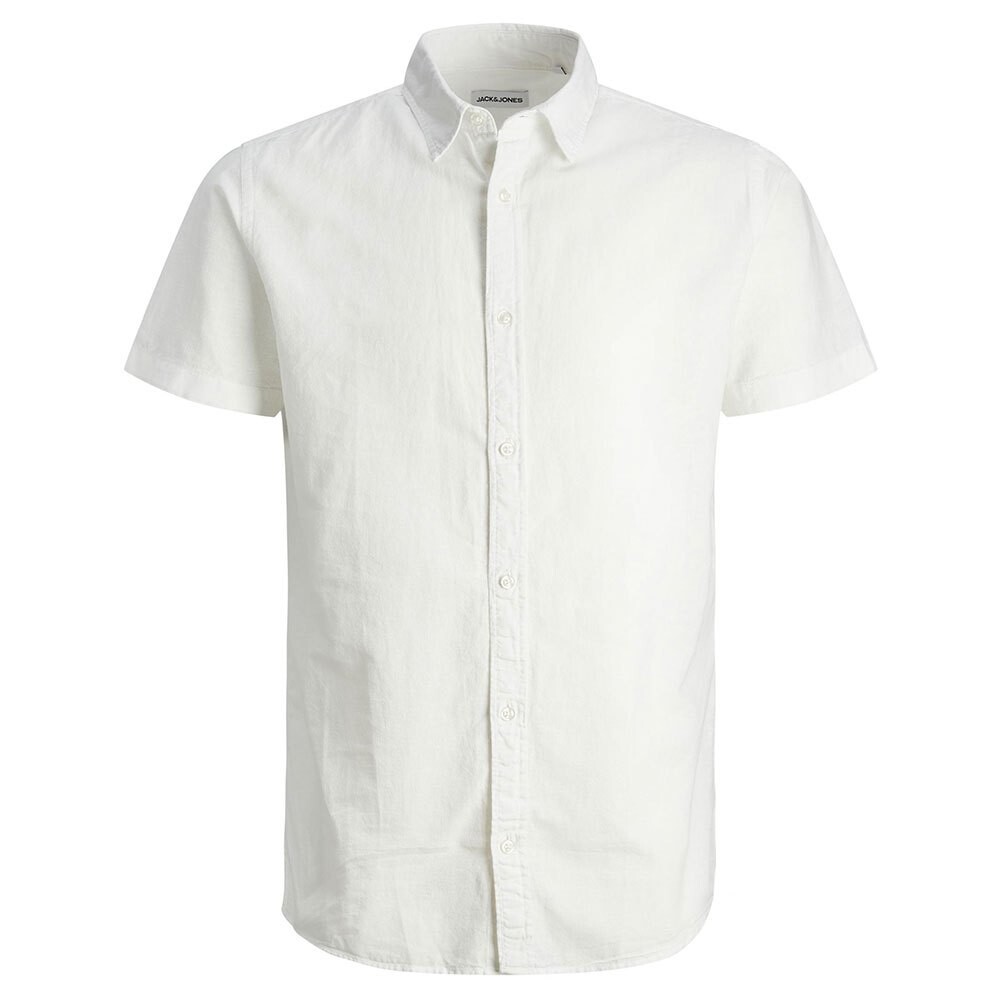 

Рубашка с коротким рукавом Jack & Jones Linen, белый