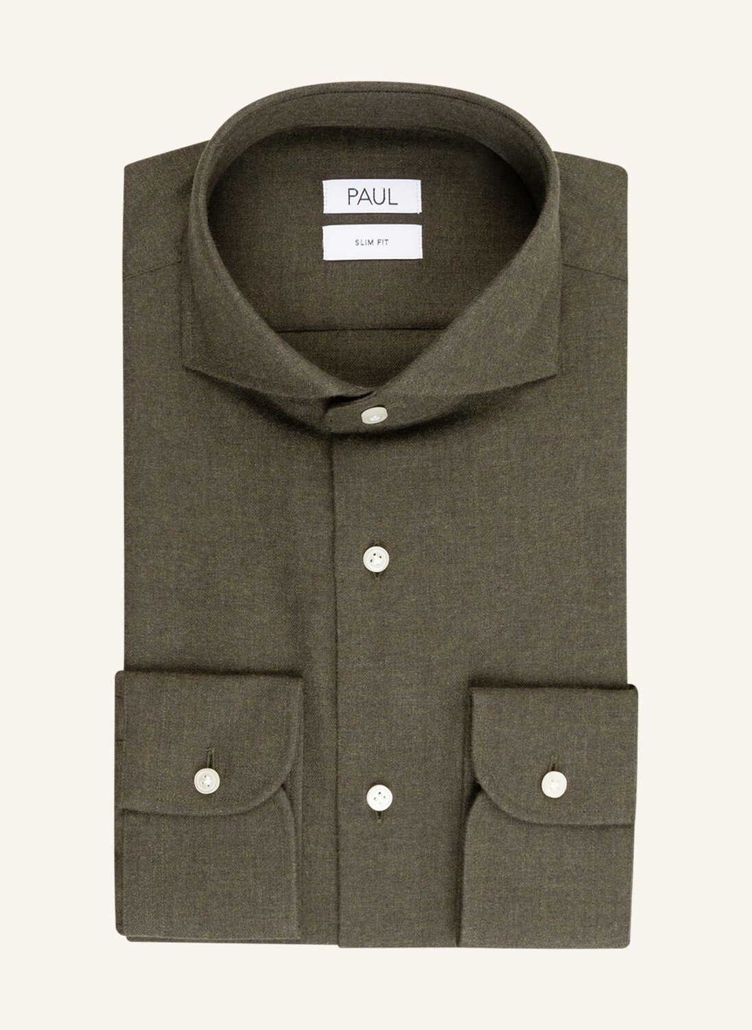 

Рубашка PAUL Slim Fit, оливковый