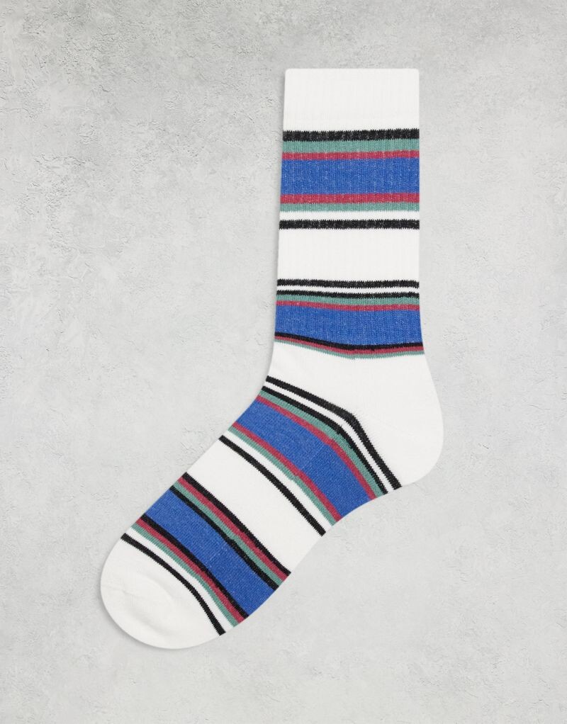 

Разноцветные носки в полоску ASOS DESIGN