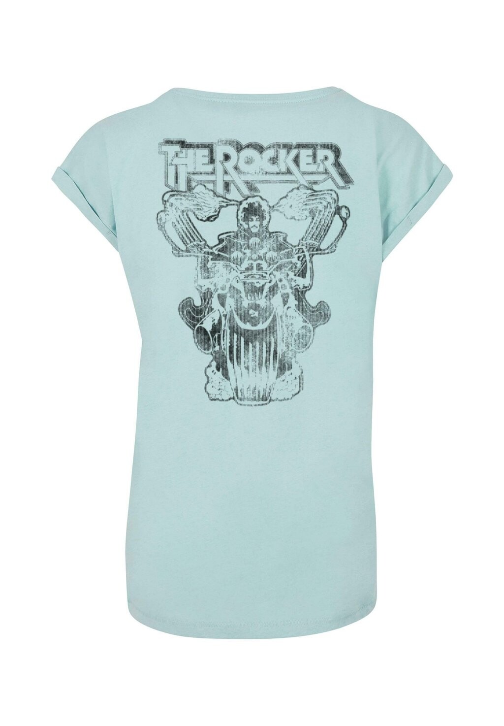 

Футболка с принтом THIN LIZZY LOGO ROCKER Merchcode, синий