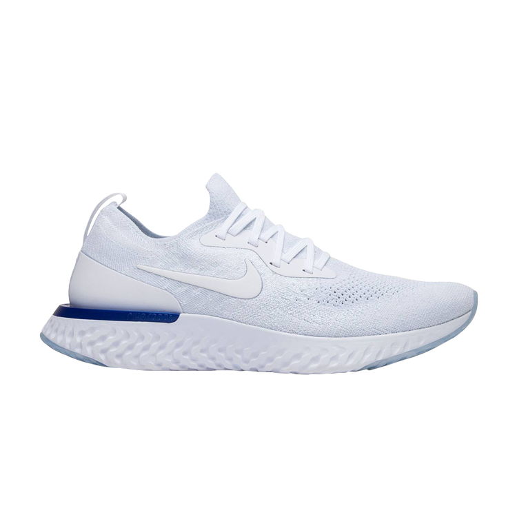 

Кроссовки Nike Epic React Flyknit 'White Racer Blue' Sample, белый