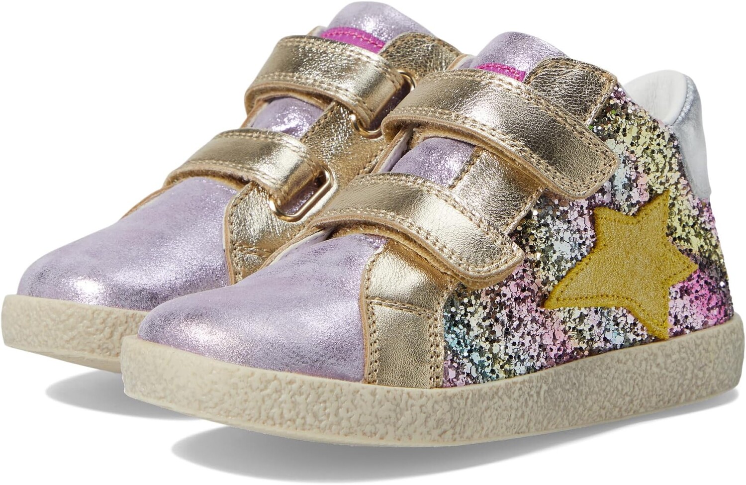 

Кроссовки Naturino Falcotto Alnoite High VL, цвет Lilac/Multi