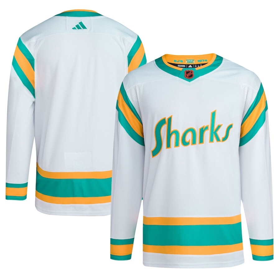 

Джерси adidas San Jose Sharks, белый