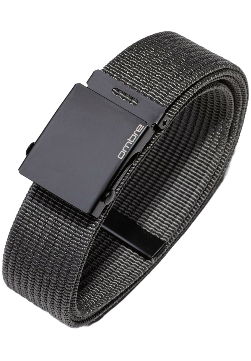 

Ремень WEBBING WITH ADJUSTABLE BUCKLE Ombre, цвет graphite