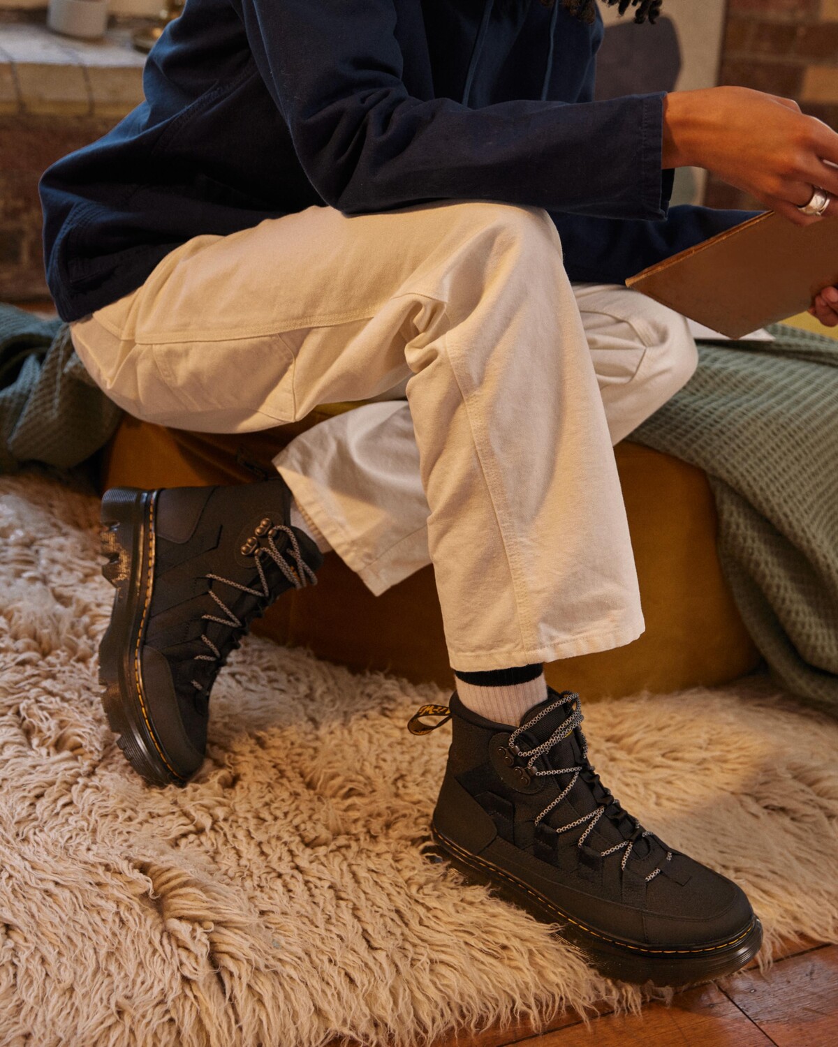 

Кожаные повседневные ботинки Bouri Dr. Martens