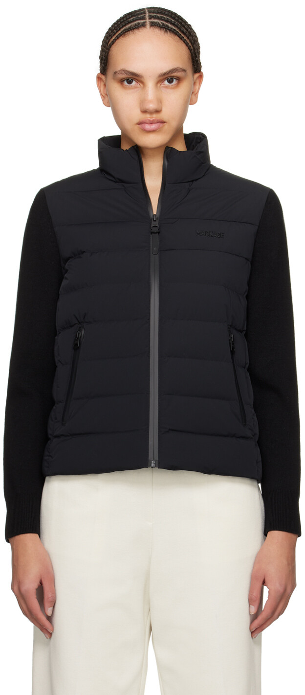 

Черный пуховик Oceane-City Mackage