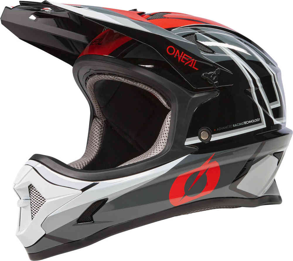 велосипедный шлем matrix split oneal черный желтый Детский шлем для скоростного спуска Sonus Split Oneal