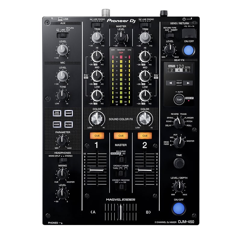 Микшер Pioneer DJM-450 2-Channel DJ Mixer