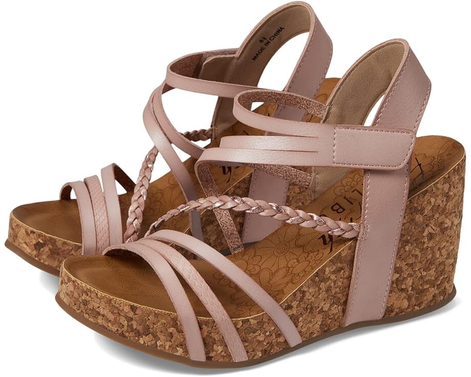 

Туфли Blowfish Malibu Heidi-B, цвет Soft Lotus Die Cut/Amazon/Rose Gold Moon