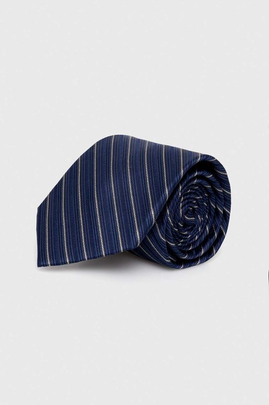 Шелковый галстук Michael Kors, темно-синий цена и фото