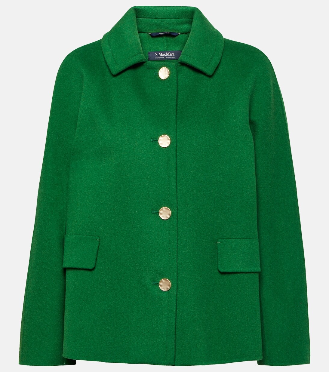 

Шерстяная куртка sogni 'S Max Mara, зеленый