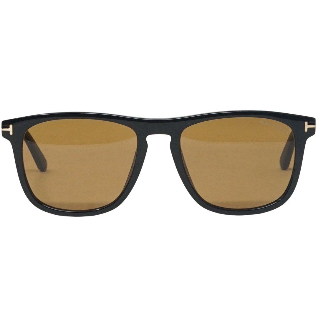 цена Gerard-02 FT0930 01E Черные солнцезащитные очки Tom Ford, черный