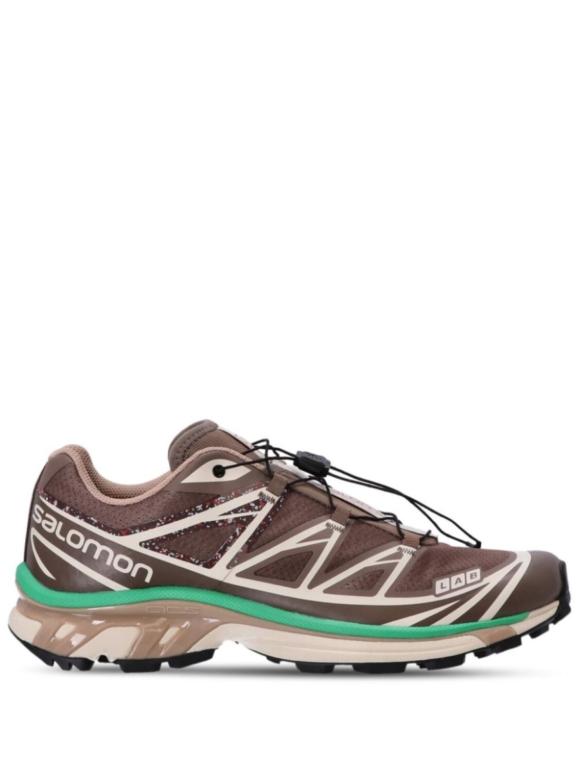 

Кроссовки Salomon XT-6, коричневый/зеленый