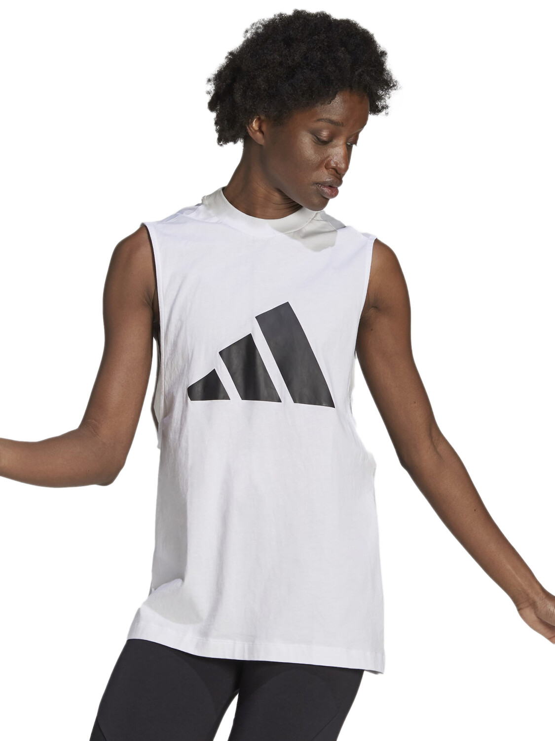 

Майка Adidas Original Sportswear, белый/черный