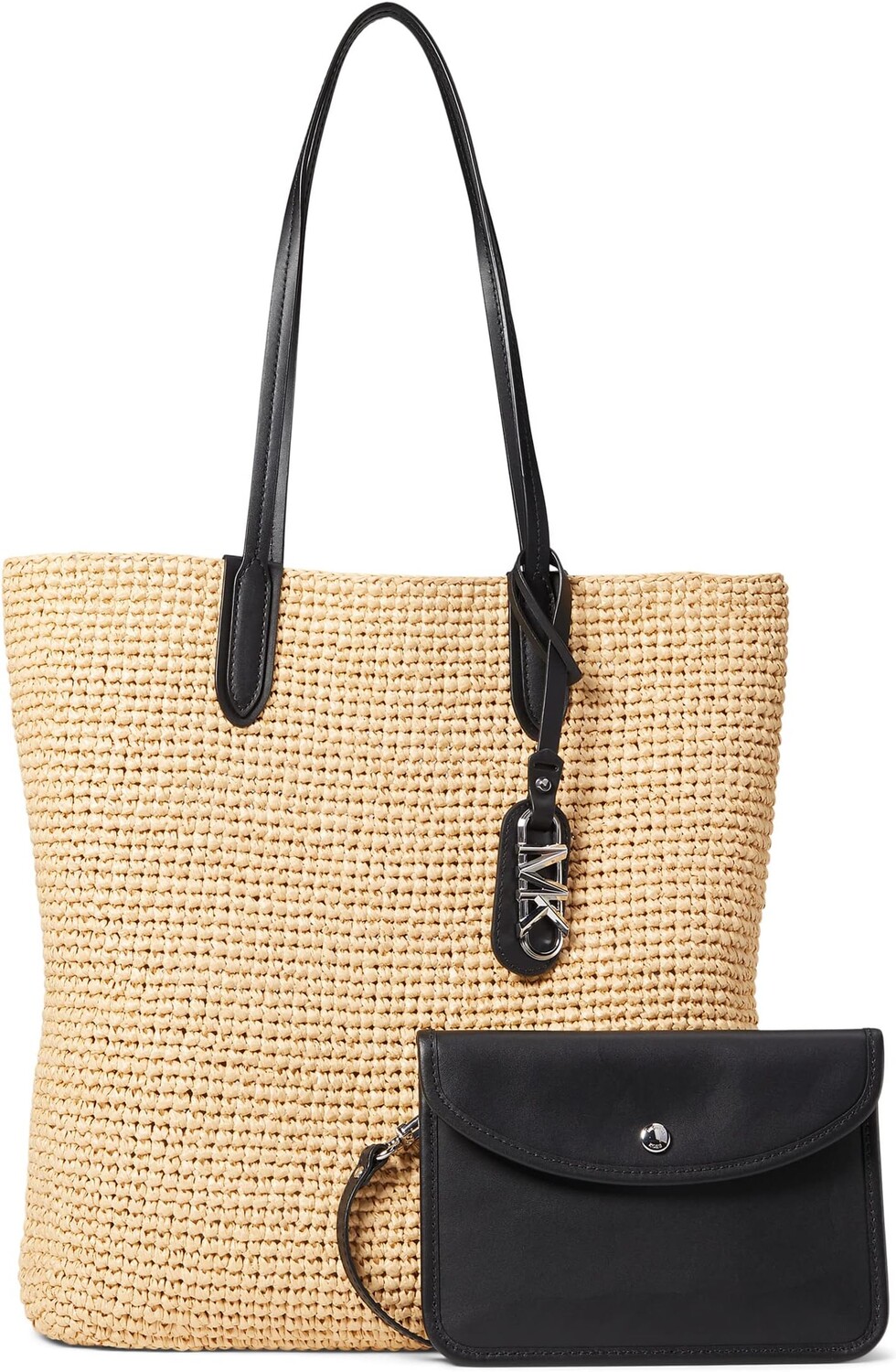 

Большая сумка-тоут Eliza North/South MICHAEL Michael Kors, цвет Natural/Black