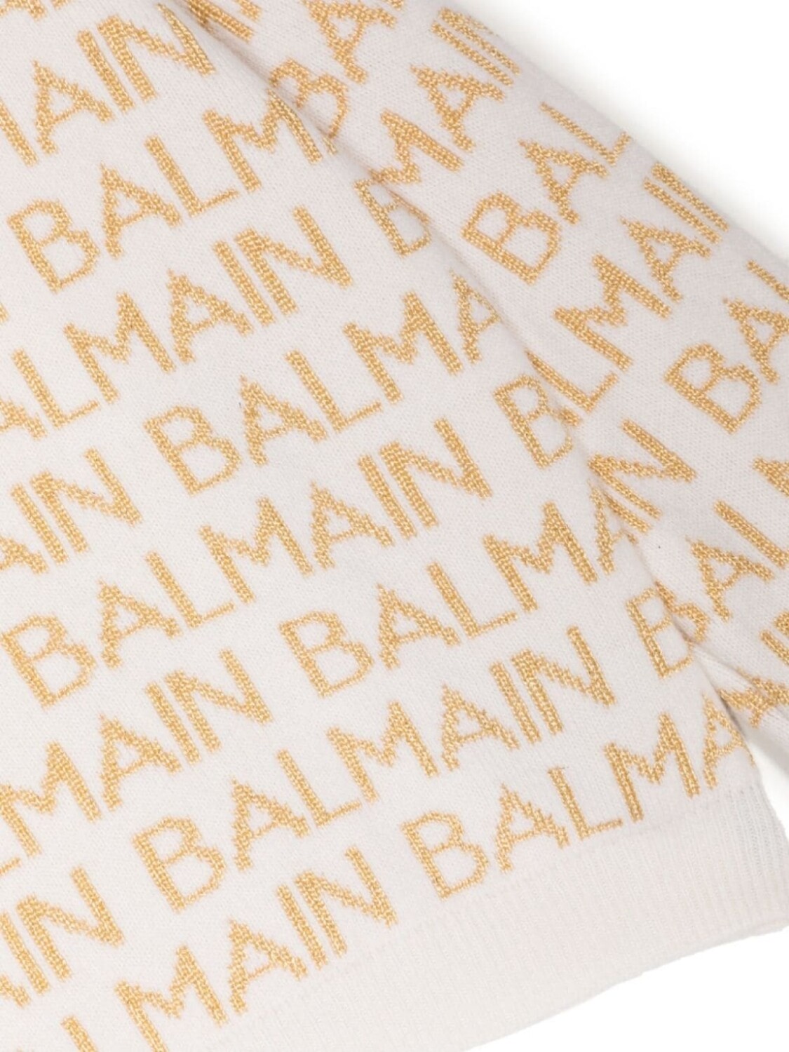 

Balmain Kids джемпер с логотипом, белый