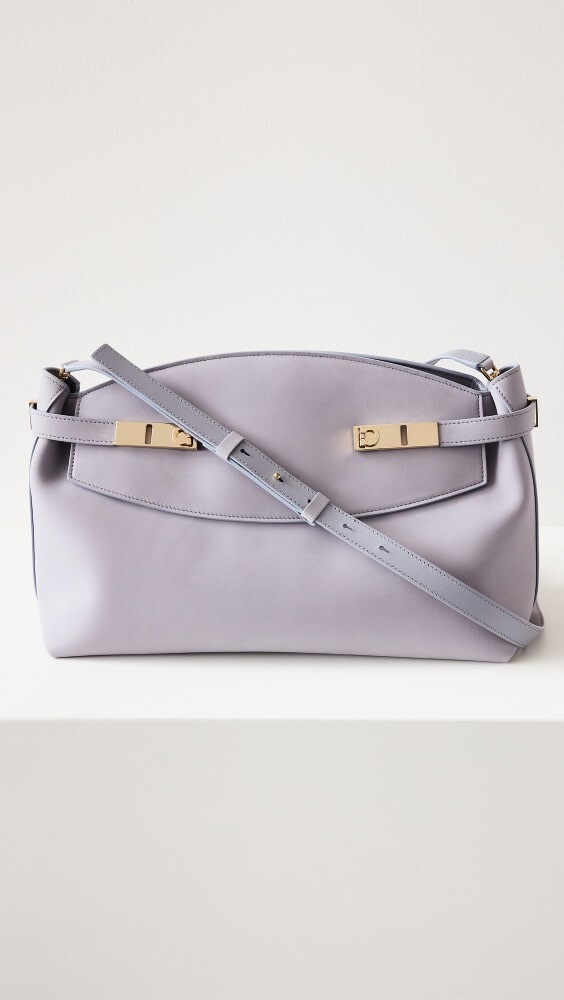 

Сумка-кроссбоди FERRAGAMO Hug Nubuk