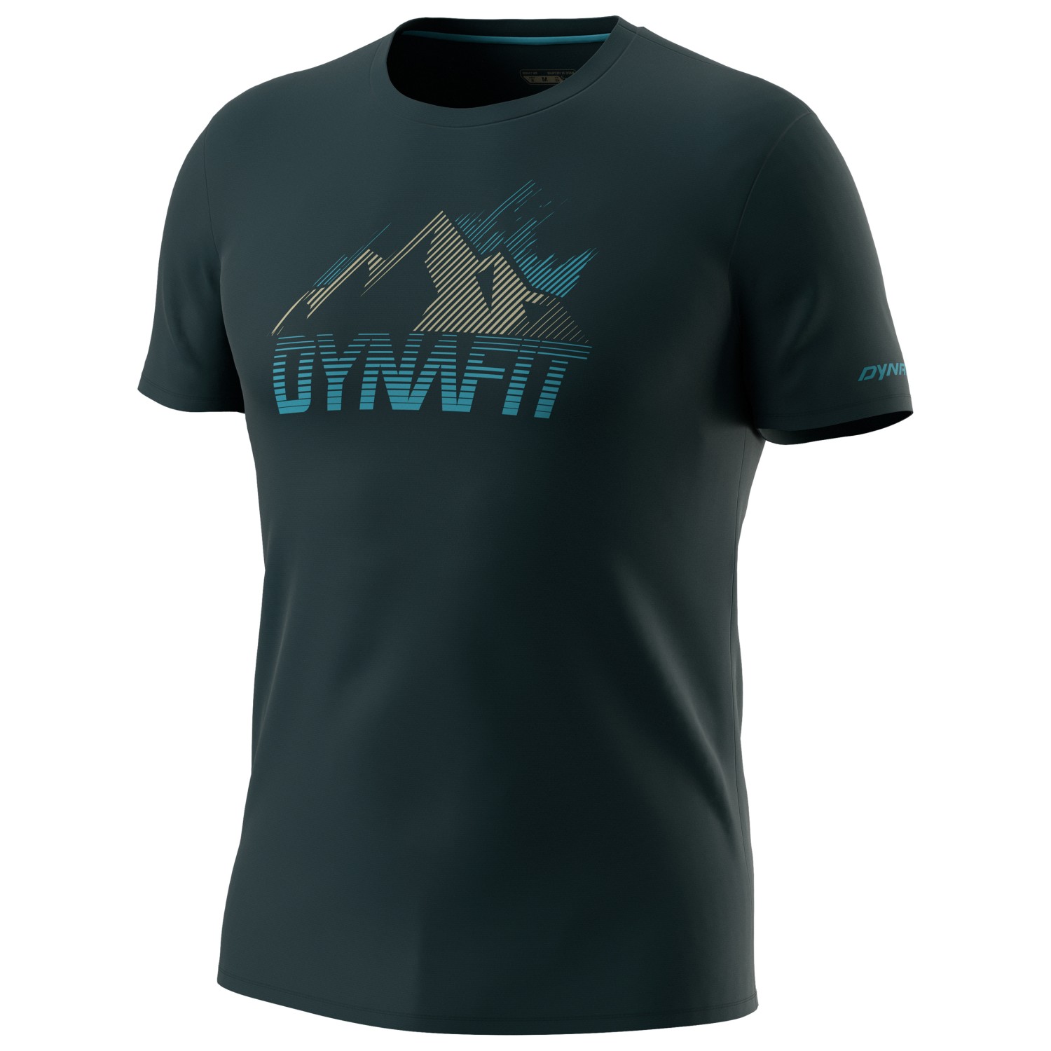 

Функциональная рубашка Dynafit Transalper Graphic S/S Tee, цвет Blueberry/5260