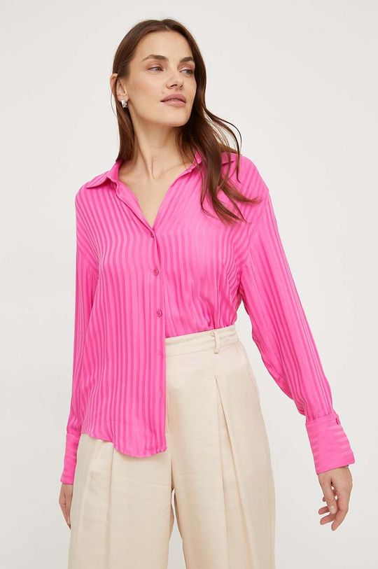 Рубашка Answear Lab, розовый