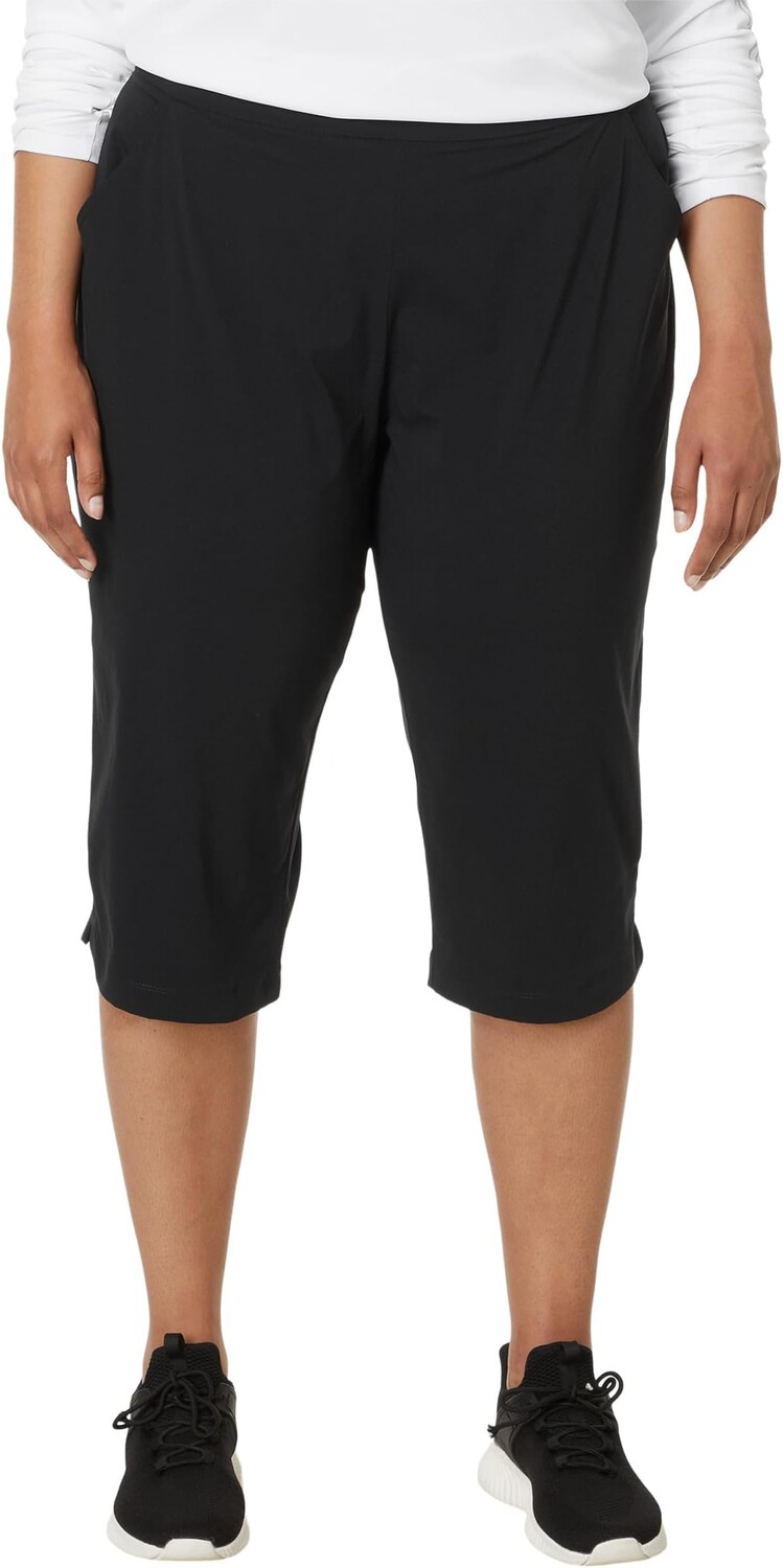 

Брюки Columbia Plus Size Anytime Casual Capris, черный