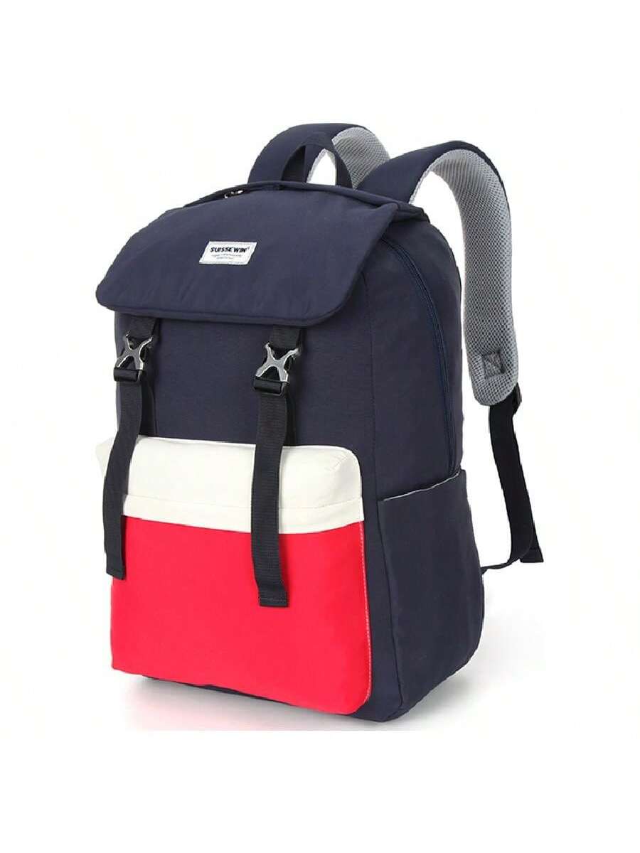1 шт. школьные сумки для школьников начальной и средней школы SUISSEWIN для мужчин и женщин, темно-синий