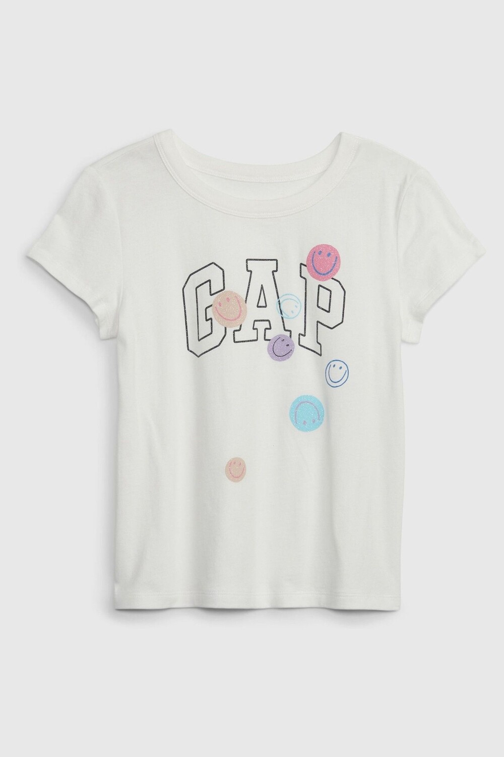 

С круглым вырезом из натурального хлопка Gap