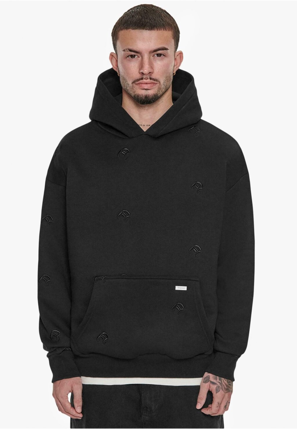 

Толстовка Heavy Allover Embo Dropsize, черный