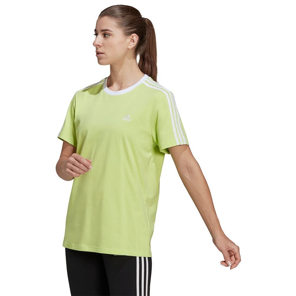 

Футболка с коротким рукавом adidas 3 Stripes BF, зеленый