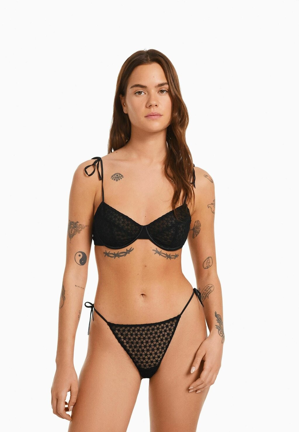 

Низ бикини Bershka, черный